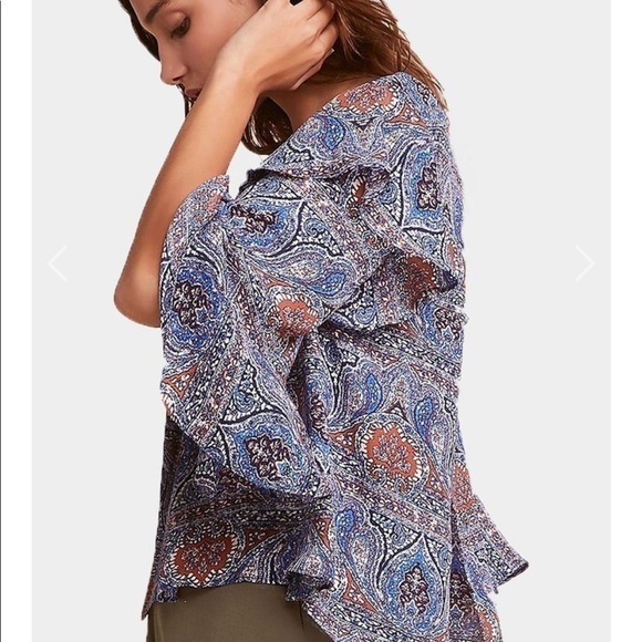 𝅺nwot JACK BB DAKOTA EAT SLAY LOVE PRINTED TOP S - Picture 2 of 12